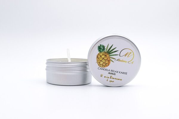 CANDELA DA MASSAGGIO - ANANAS