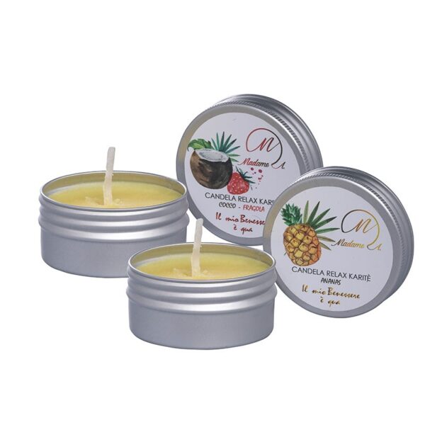 OFFERTA CANDELE MASSAGGIO (ANANAS E COCCO)